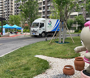 宣傳垃圾分類(lèi)，代回收可回收物